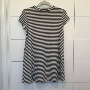 Striped t shirt dress